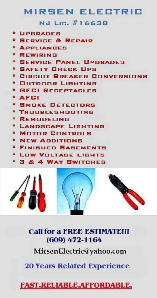 Slide of Mirsen Electric