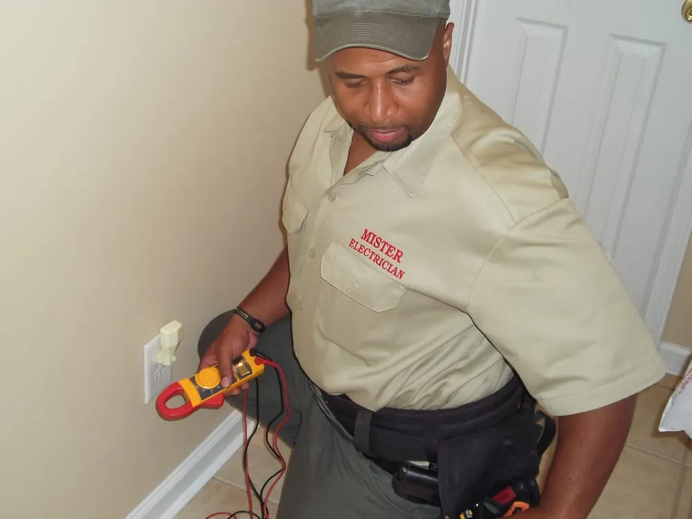 Slide of Mister Electrician