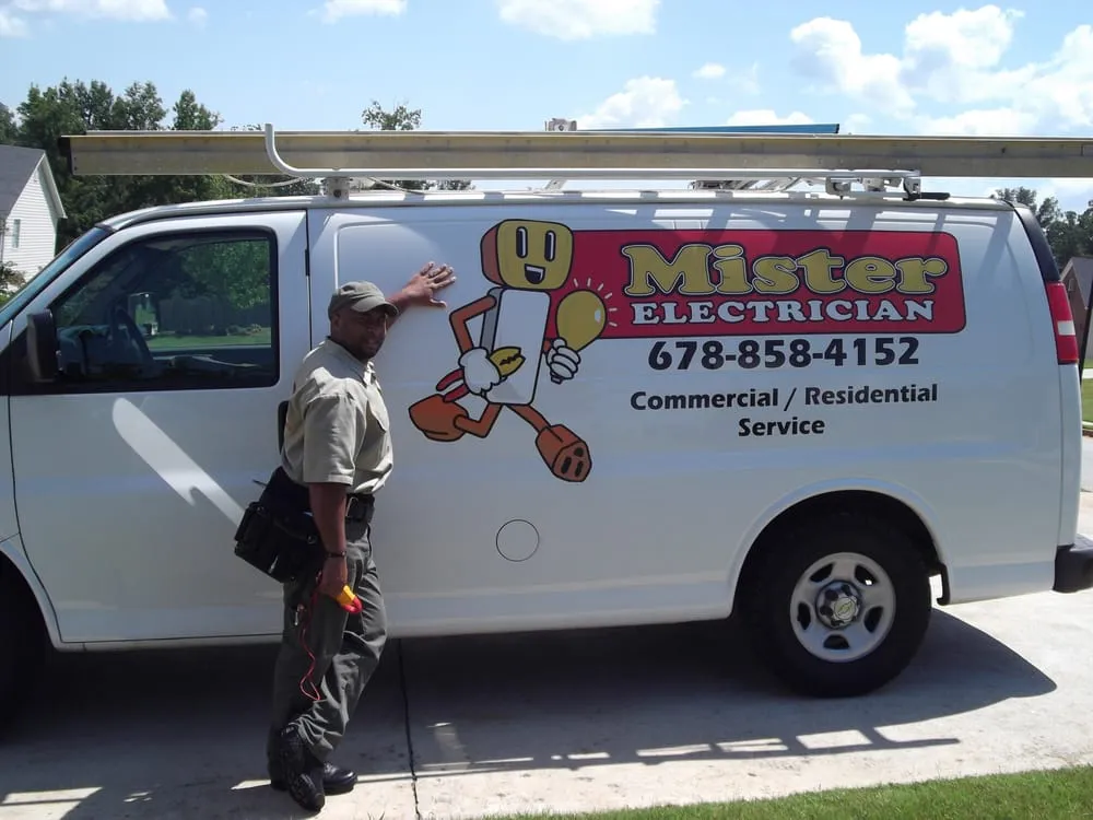 Slide of Mister Electrician