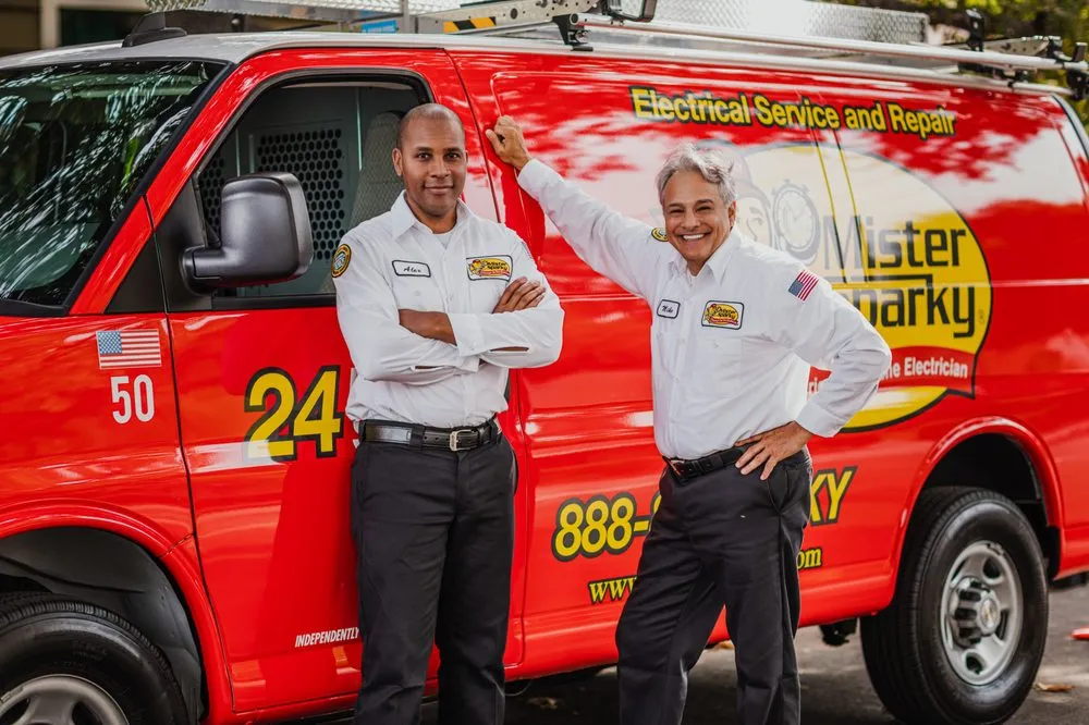 Slide of Mister Sparky