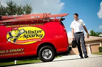 Slide of Mister Sparky