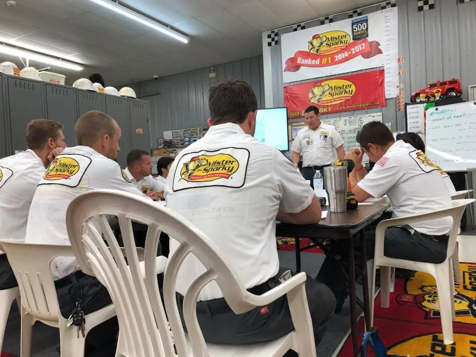 Slide of Mister Sparky by Wise Electric Control