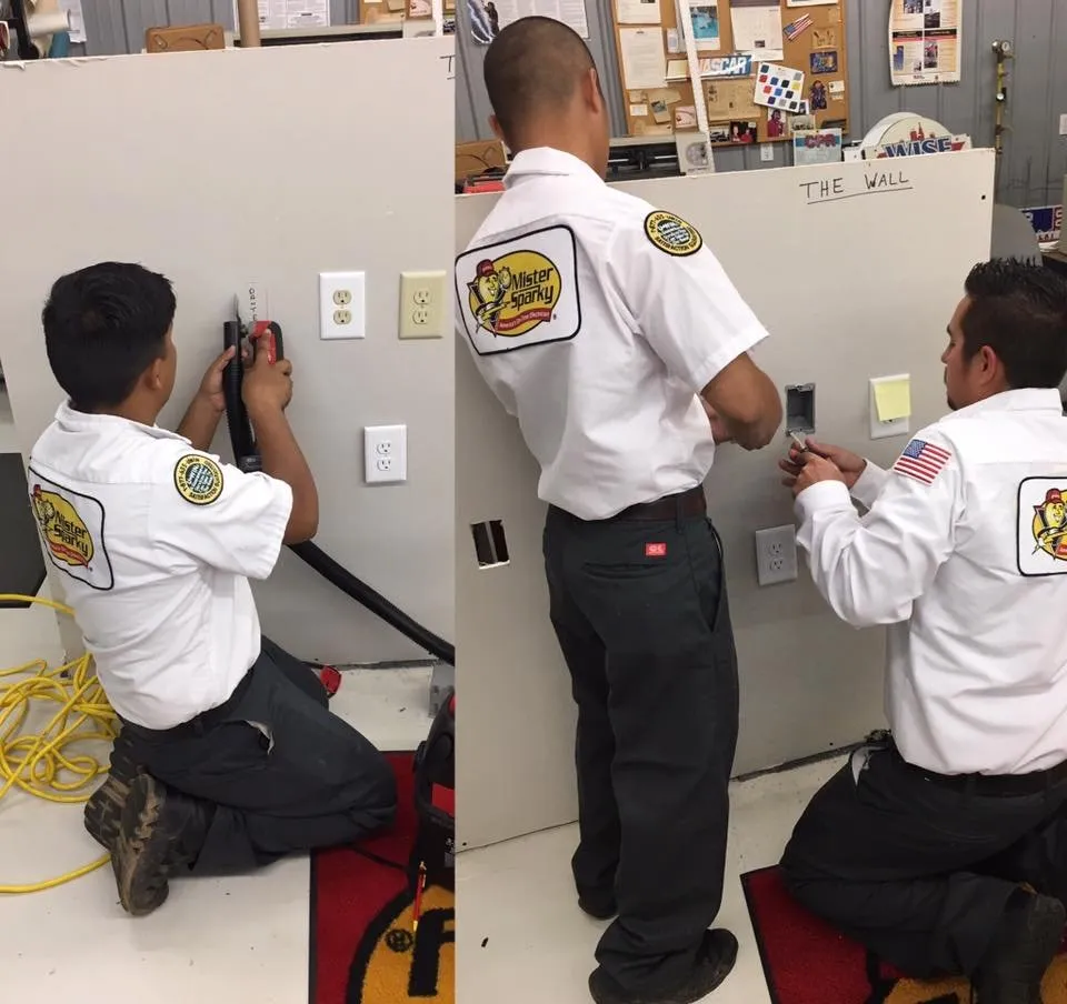 Slide of Mister Sparky by Wise Electric Control