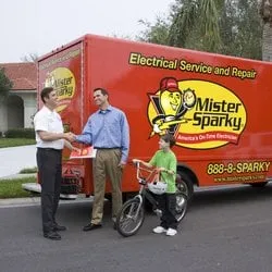 Slide of Mister Sparky