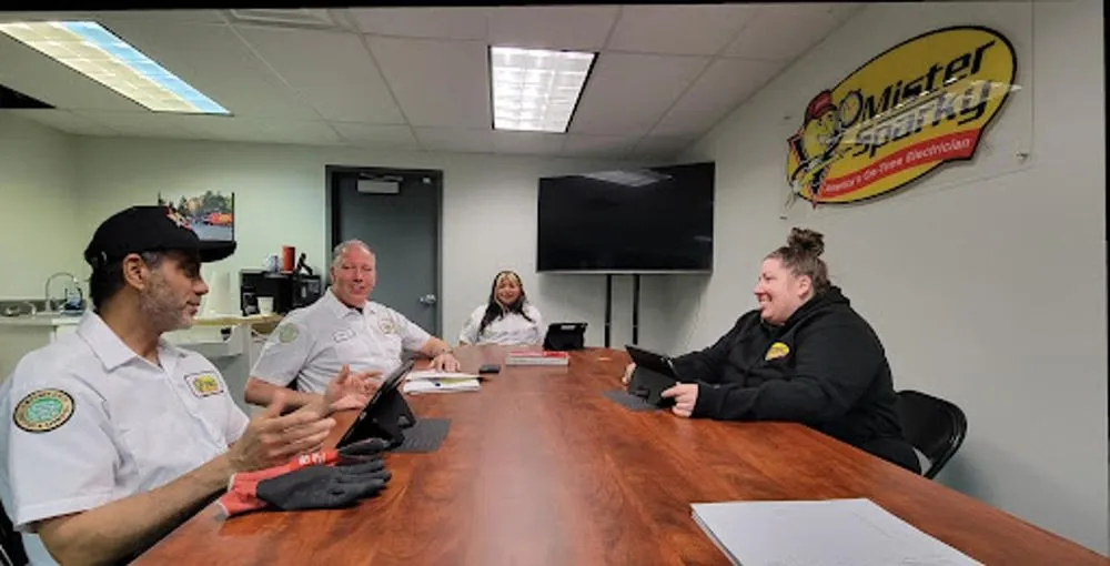 Slide of Mister Sparky