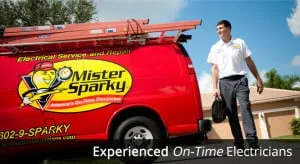 Slide of Mister Sparky Electrical