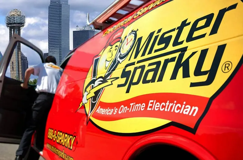 Slide of Mister Sparky Electrical