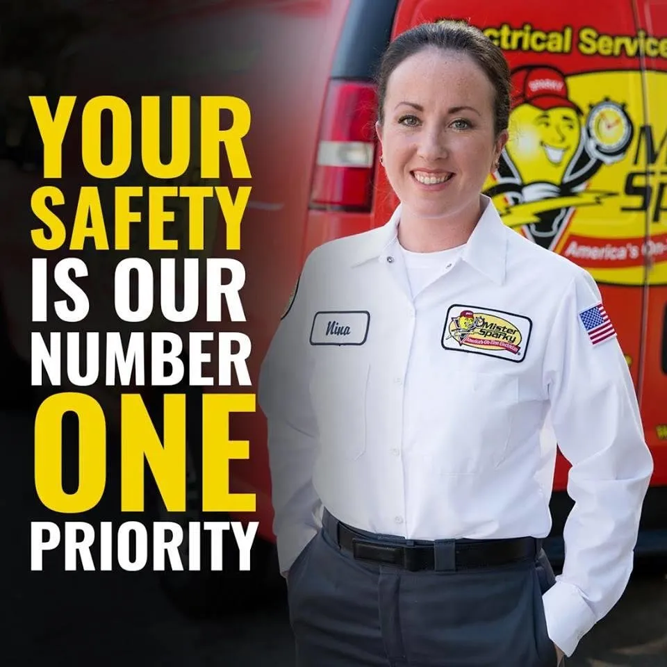 Slide of Mister Sparky Electrician Broken Arrow