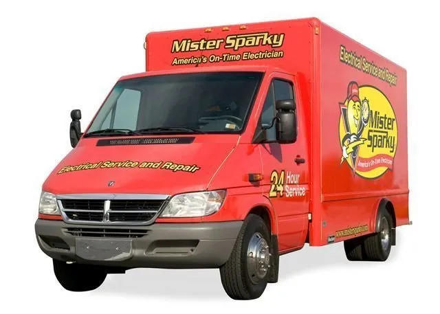 Slide of Mister Sparky Electrician Memorial Villages