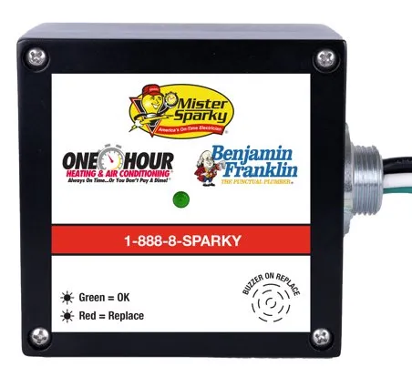 Slide of Mister Sparky