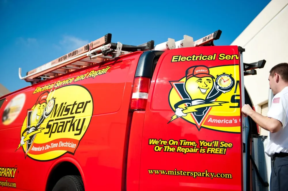 Slide of Mister Sparky