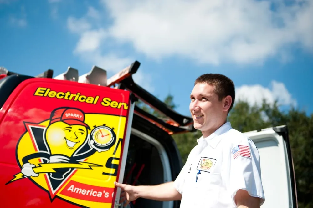 Slide of Mister Sparky