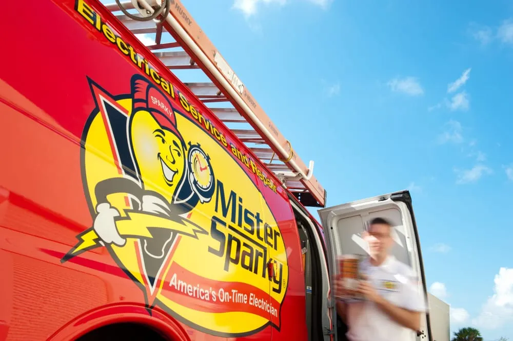 Slide of Mister Sparky