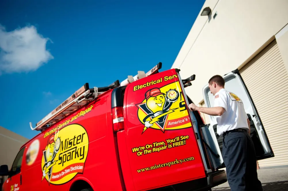 Slide of Mister Sparky