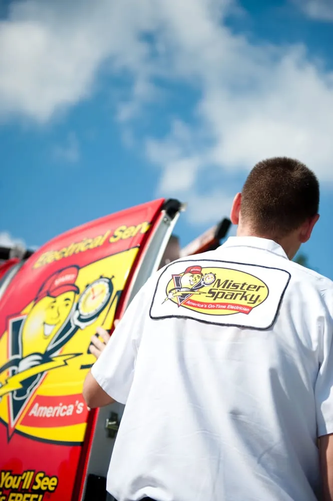 Slide of Mister Sparky