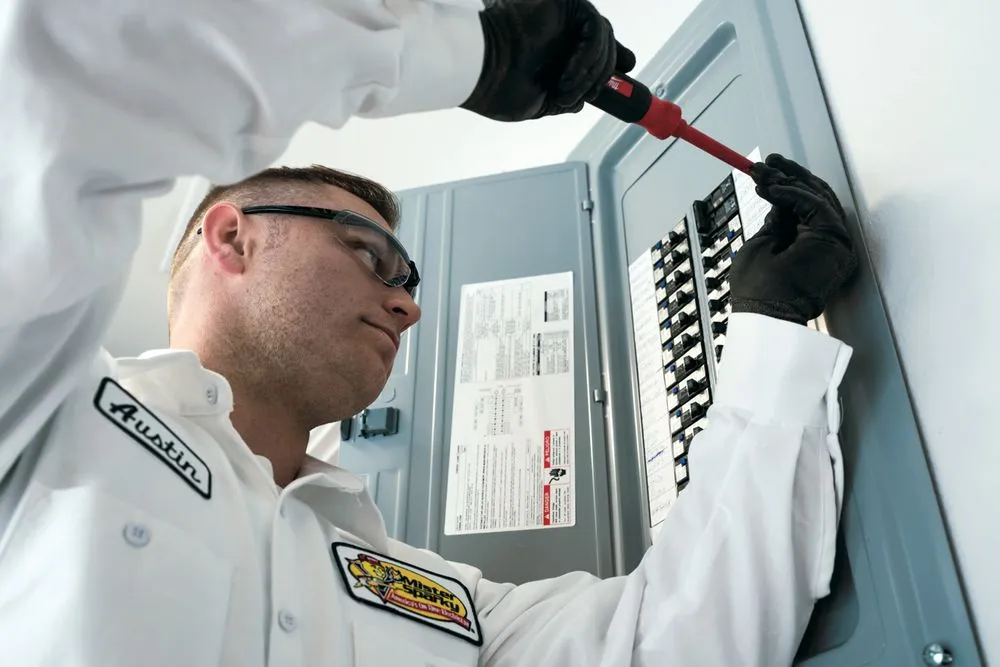 Slide of Mister Sparky