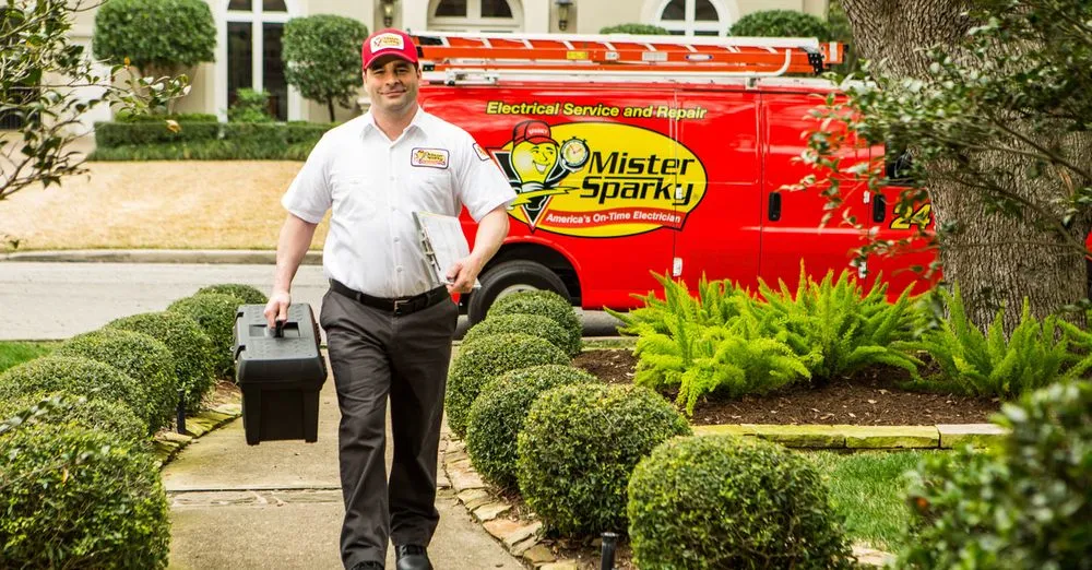 Slide of Mister Sparky