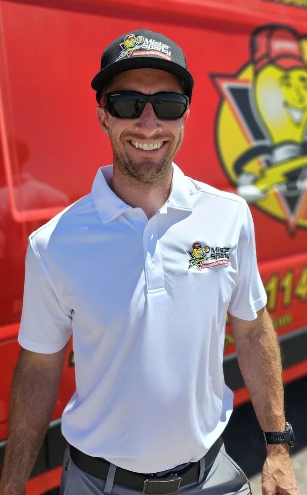 Slide of Mister Sparky