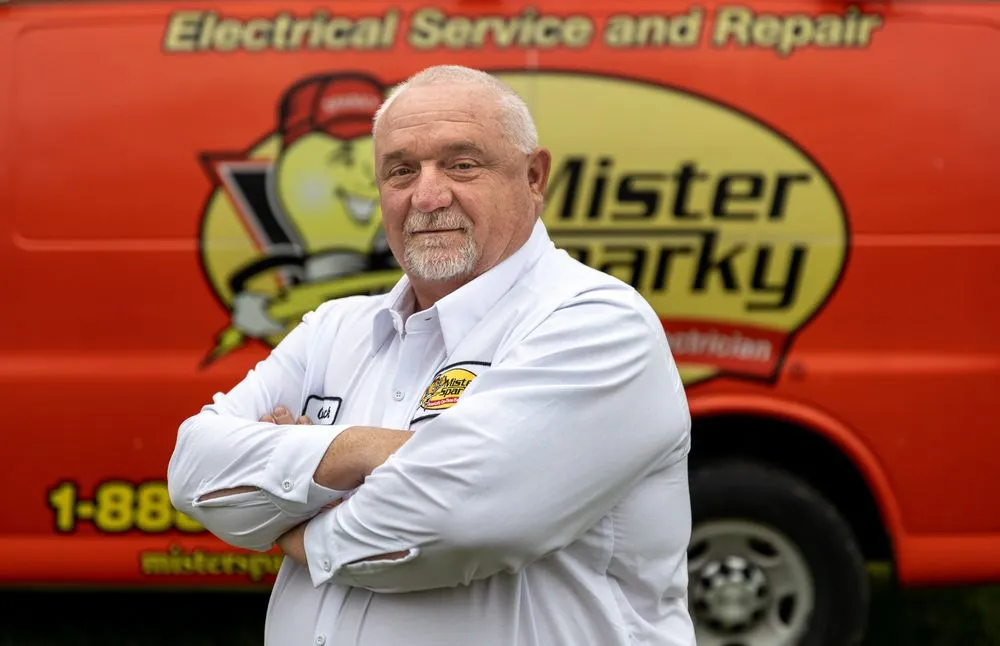 Slide of Mister Sparky