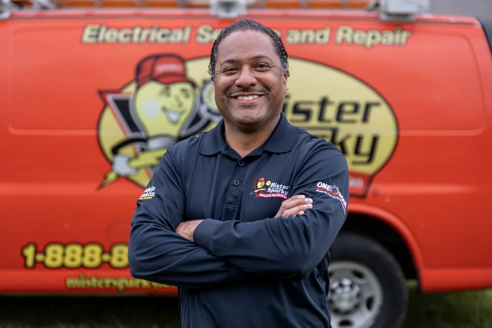 Slide of Mister Sparky