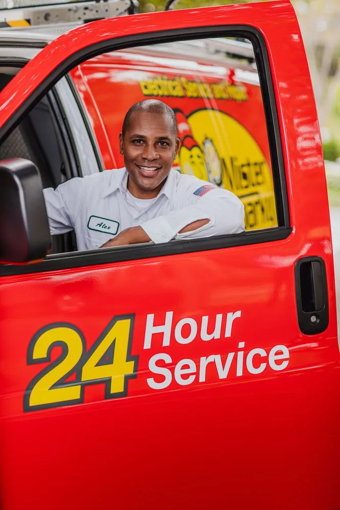 Slide of Mister Sparky