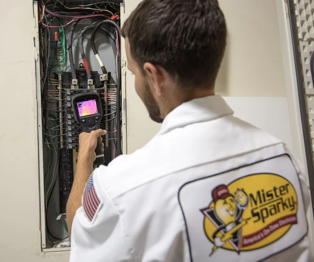 Slide of Mister Sparky