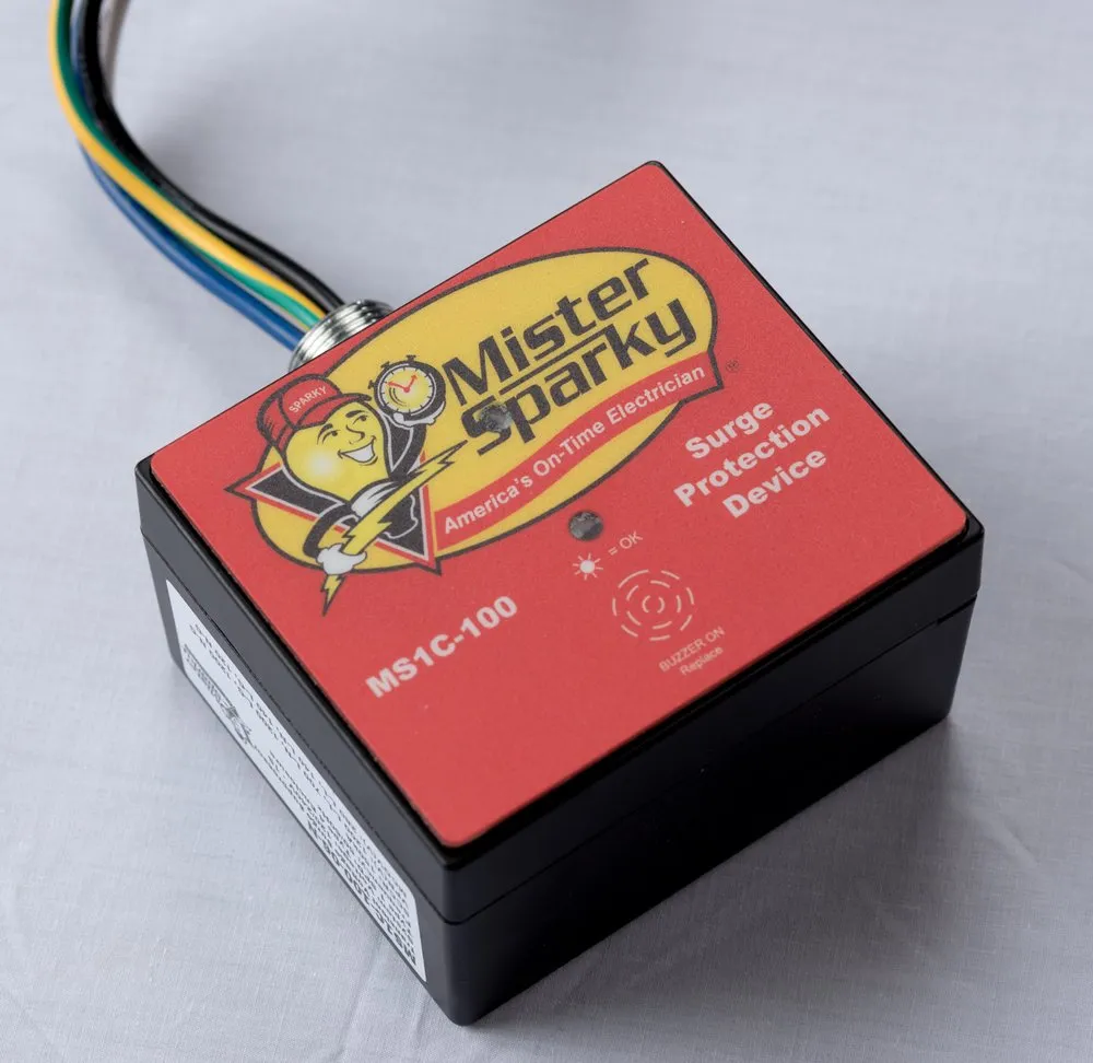 Slide of Mister Sparky