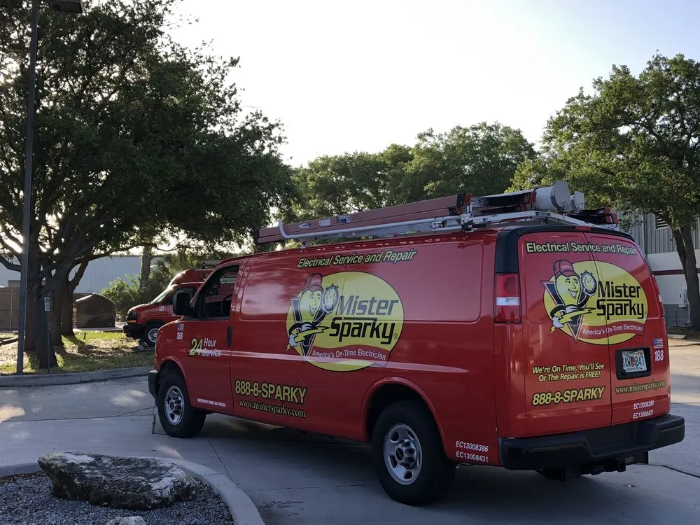 Slide of Mister Sparky