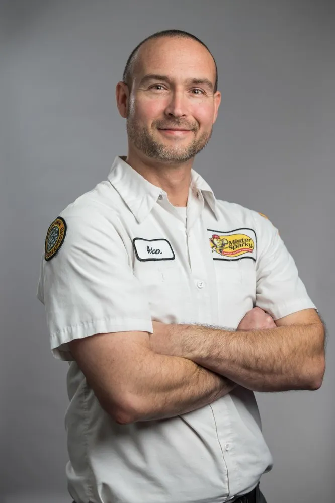 Slide of Mister Sparky of Atlanta