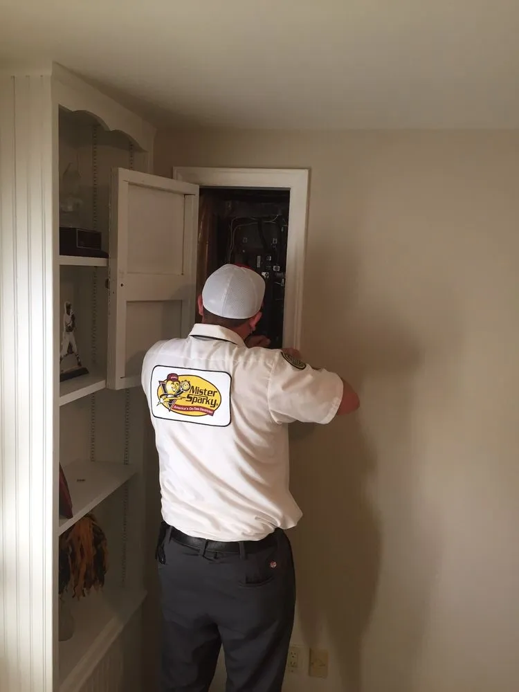 Slide of Mister Sparky of Atlanta