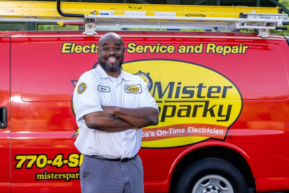 Slide of Mister Sparky of Atlanta