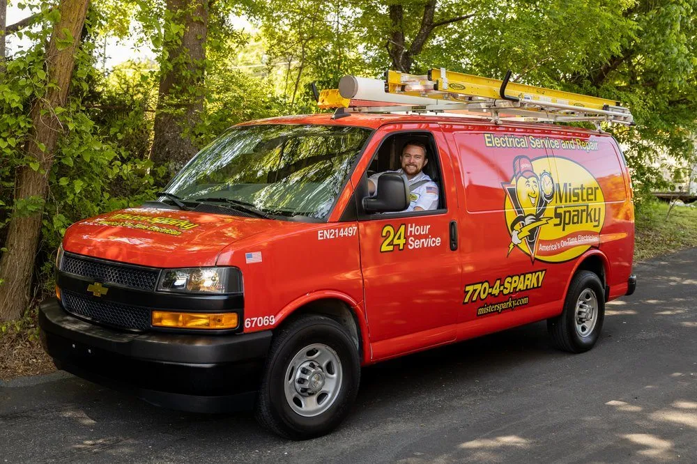 Slide of Mister Sparky of Charleston