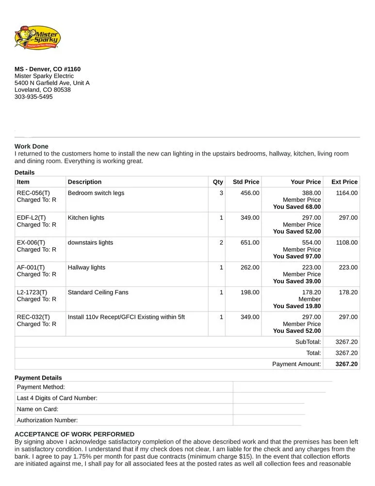 Slide of Mister Sparky of Colorado