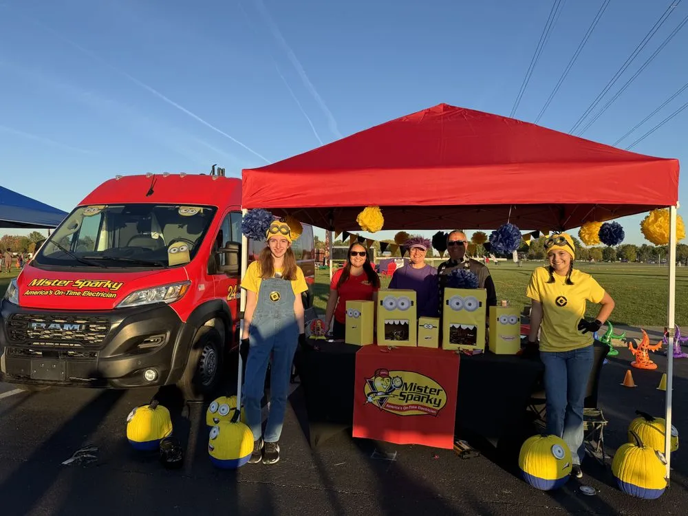 Slide of Mister Sparky of Greater Columbus