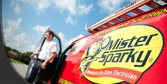 Slide of Mister Sparky of Huntsville