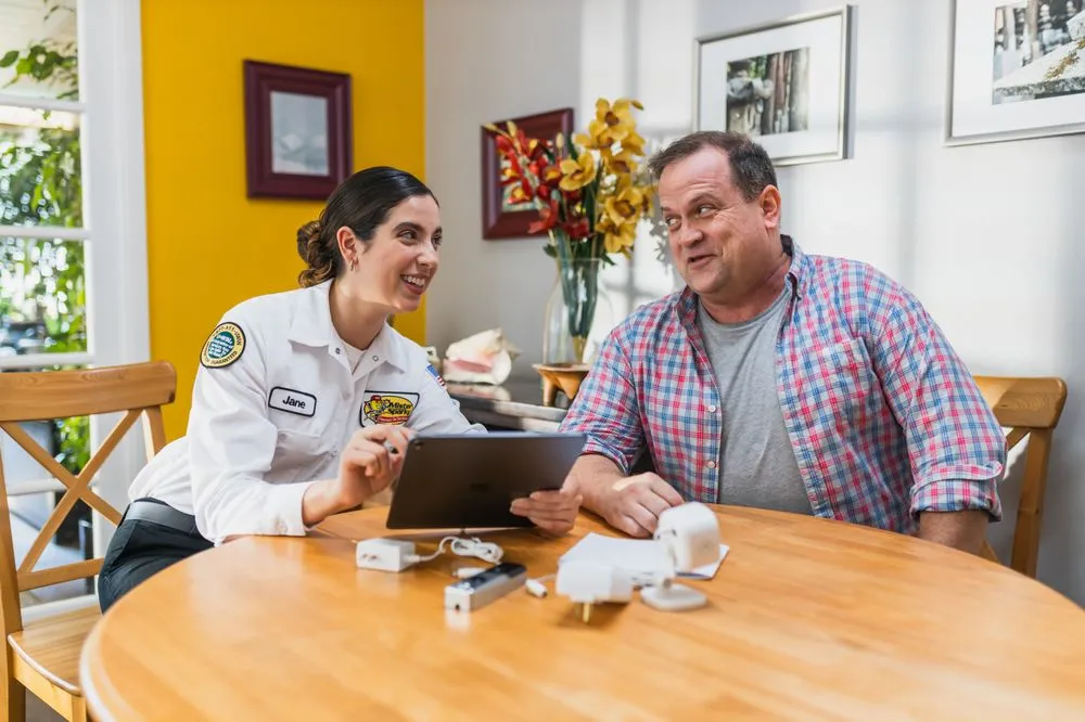 Slide of Mister Sparky of Lancaster