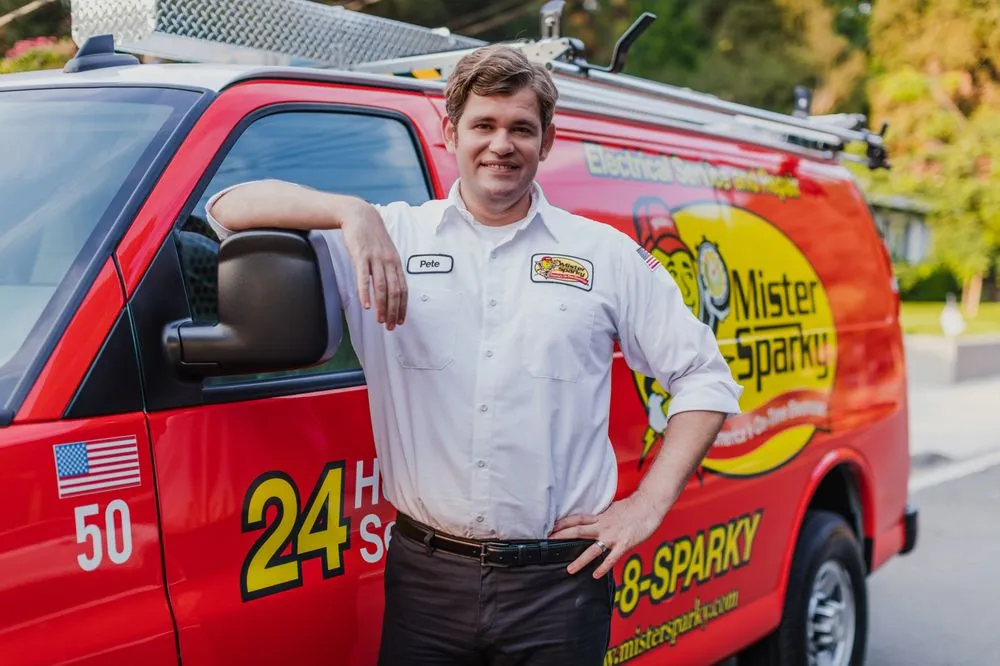 Slide of Mister Sparky of Las Vegas