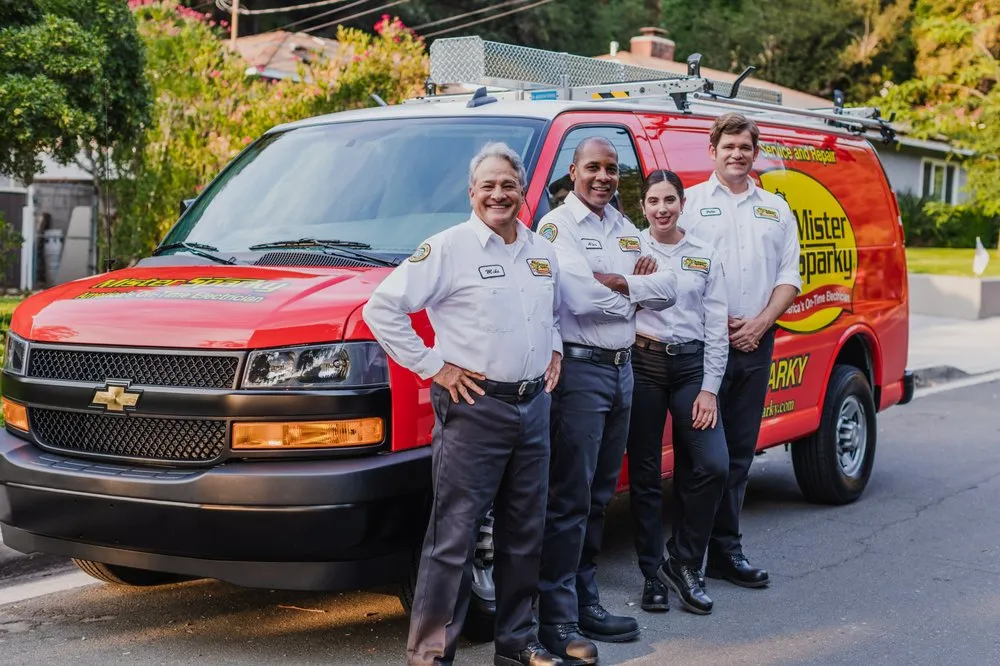 Slide of Mister Sparky of Las Vegas