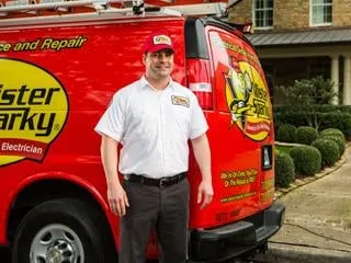 Slide of Mister Sparky of Nassau County