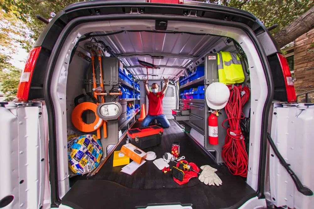 Slide of Mister Sparky of Sherman