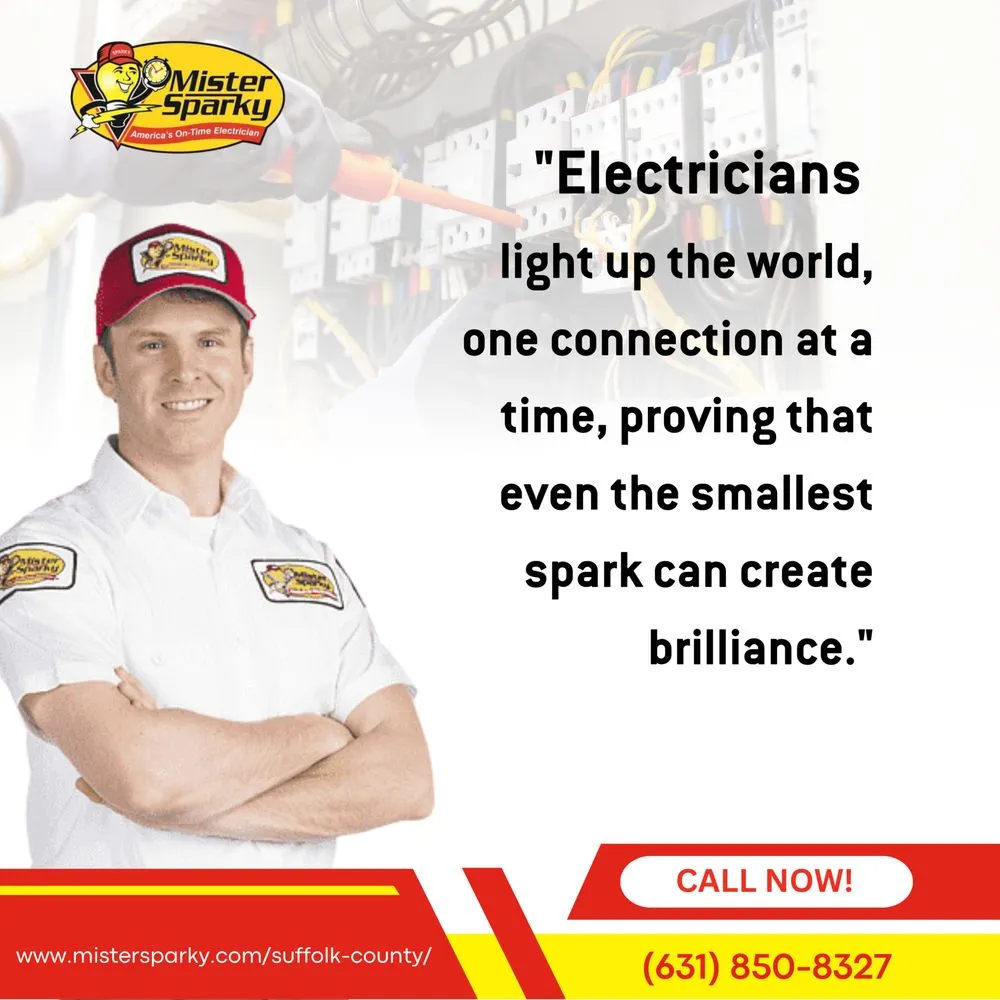 Slide of Mister Sparky of Suffolk County