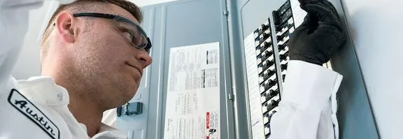 Slide of Mister Sparky of Tyler