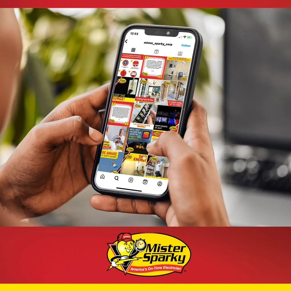 Slide of Mister Sparky