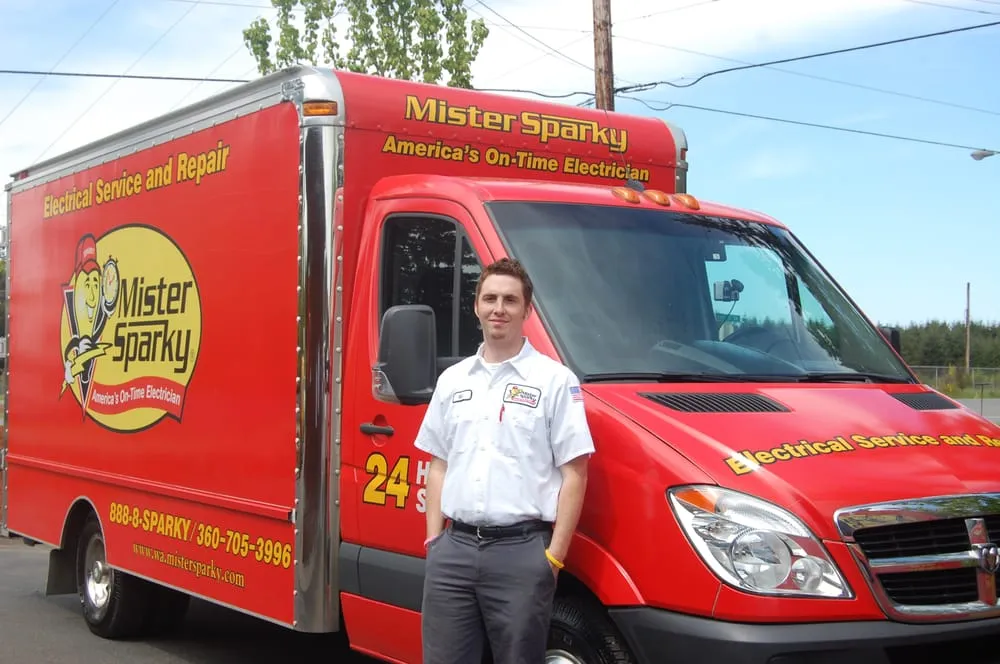 Slide of Mister Sparky