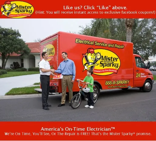 Slide of Mister Sparky