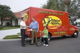 Slide of Mister Sparky