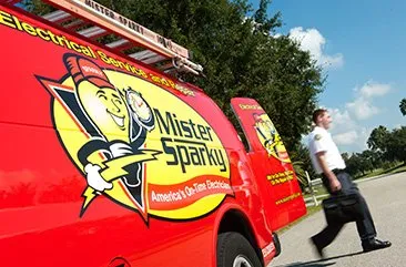 Slide of Mister Sparky