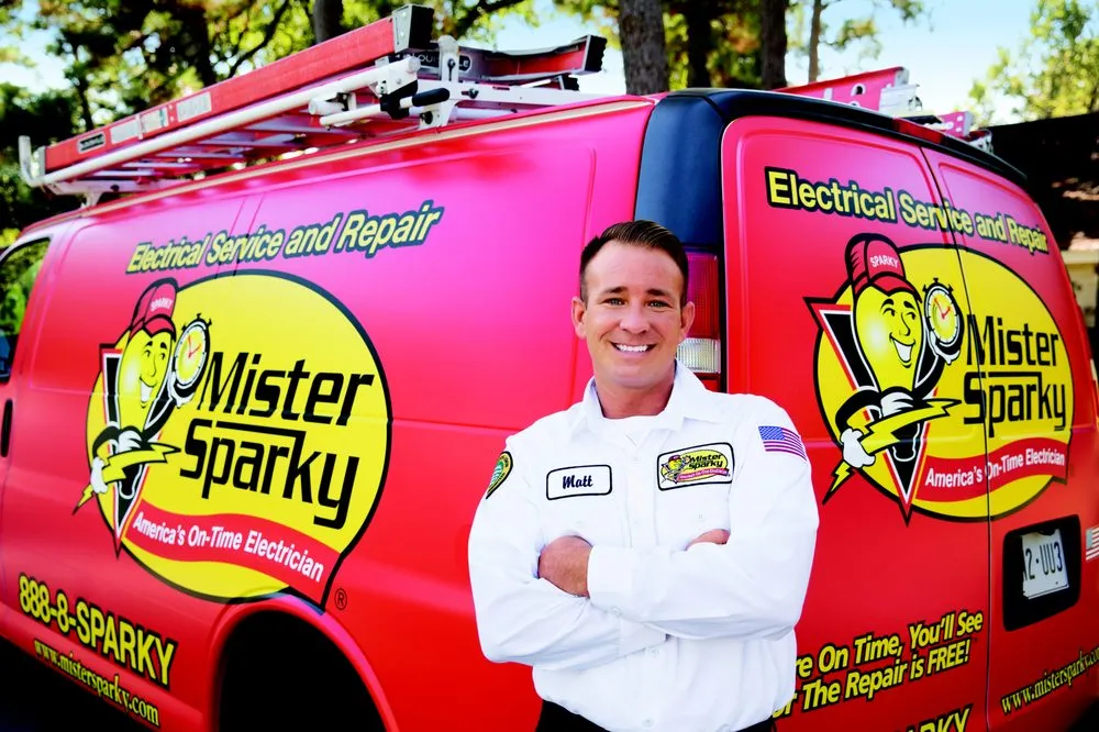 Slide of Mister Sparky