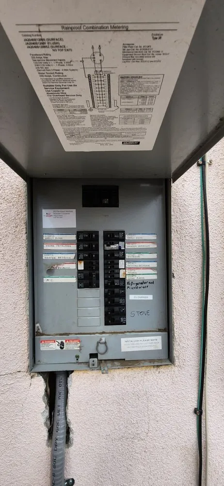 Slide of MJ Electrical Services