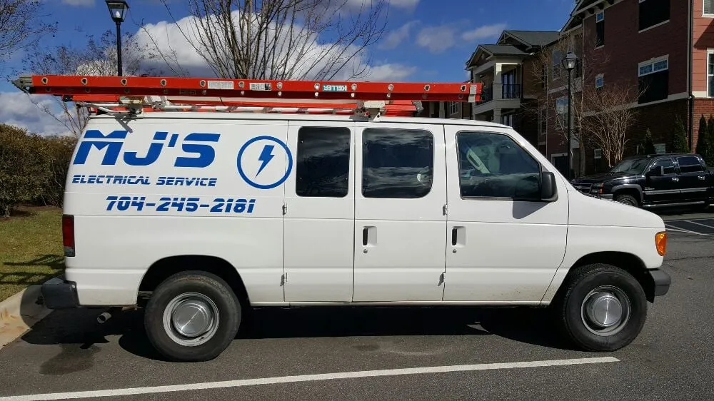 Slide of MJ's Electrical Service